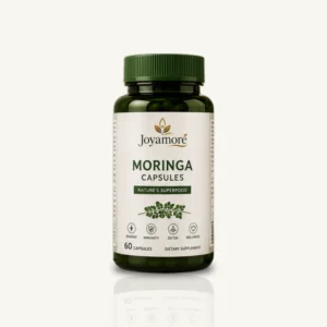 JOYAMORÉ Moringa Leaf Capsules 500 mg | Natural Herbal Supplement | 60 Capsules